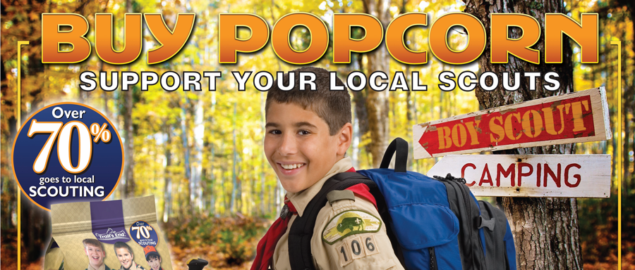 Boy Scouts Popcorn Sale
